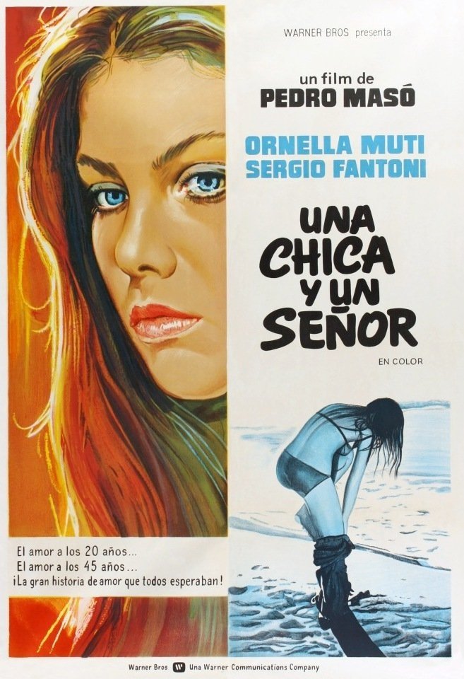 Постер Una chica y un señor